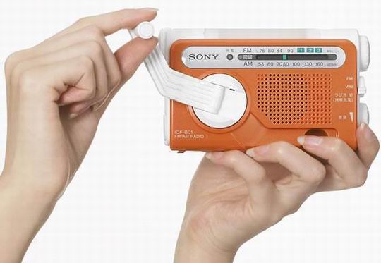 sony  portable radio ICF_B01